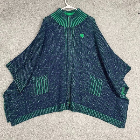 Emerson Street Peruvian Collection Notre Dame Cape Women L/XL Sweater Poncho - Picture 1 of 9
